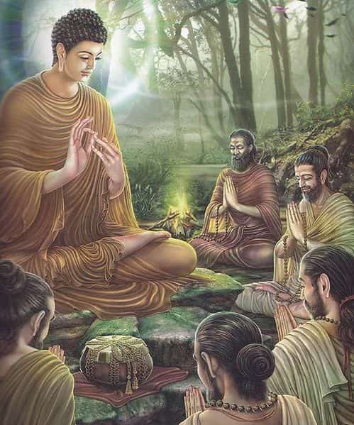 Gautama Buddha's Sermon